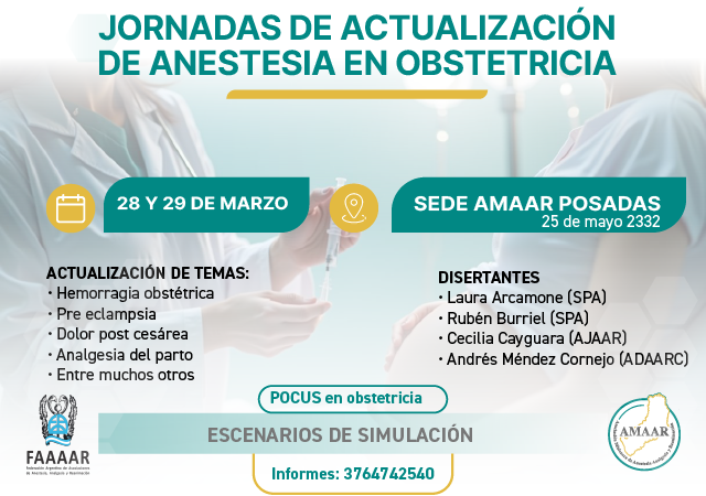 Jornadas de Actualizacion en Anestesia